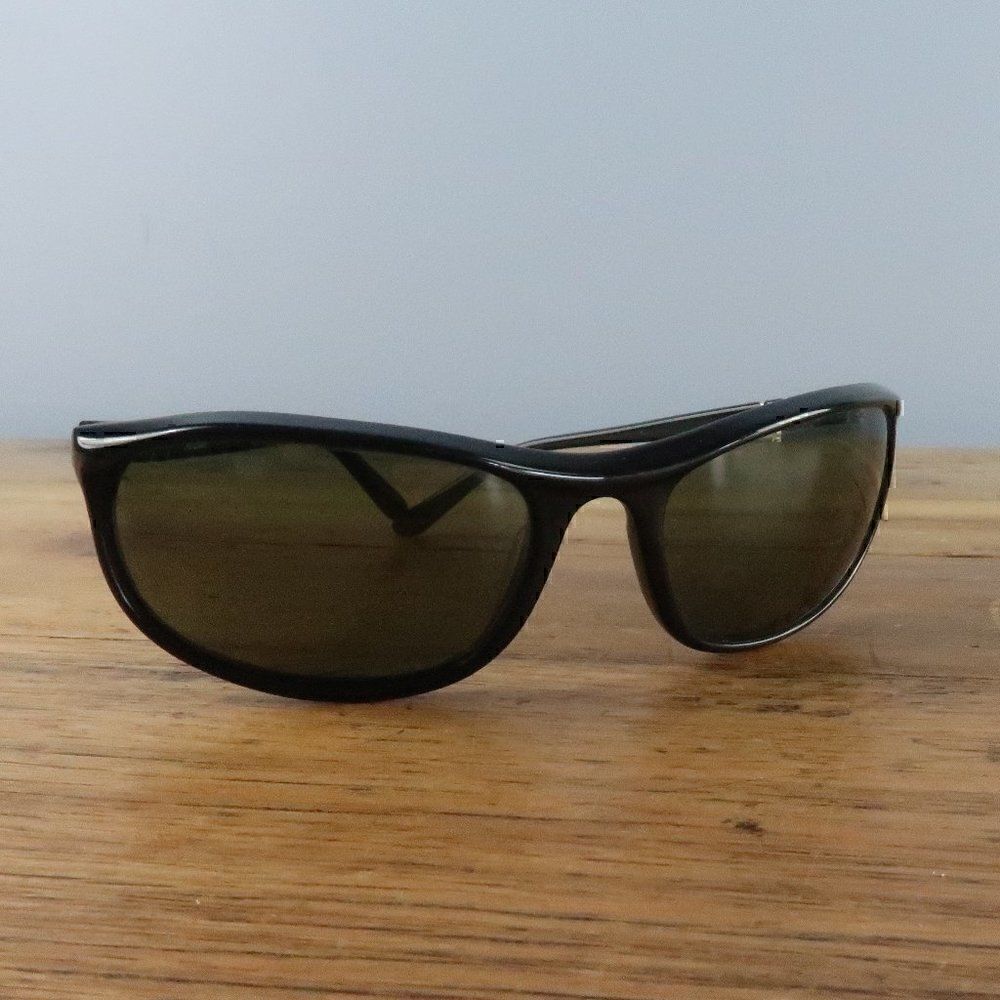 PERSOL BLACK TERMINATOR 2 SUNGLASSES #58230 RARE VINTAGE